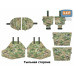 Комплект чехлов защиты конечностей "Барьер". 
